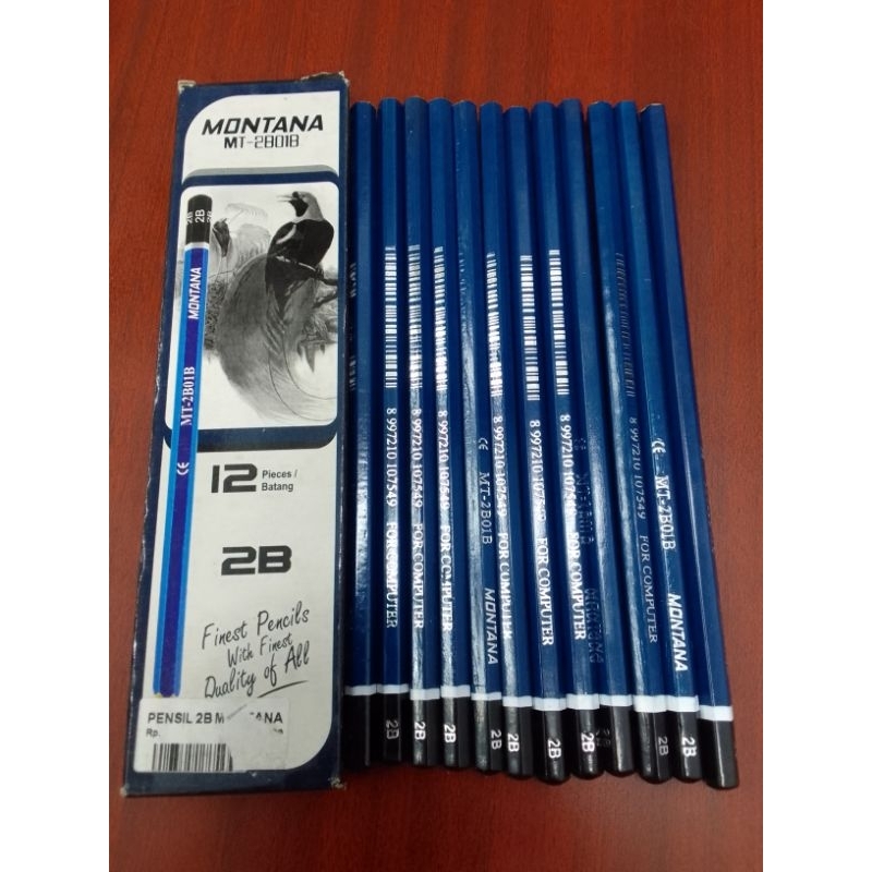

PENSIL 2B MONTANA BIRU (ISI 12 PCS )