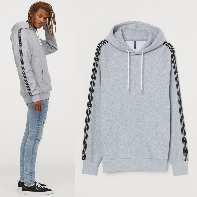HOODIE DIVIDED HM LOS ANGELES GREY