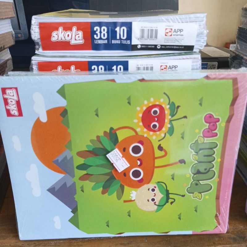 

Buku SKOLA 38 lembar, Isi 10 Buku