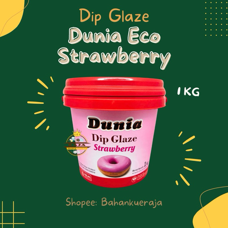 

Dunia Dip Glaze ECO 1 KG - Strawberry