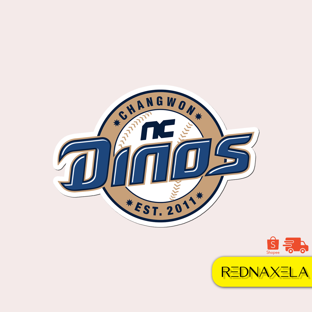 Stiker Vinyl KBO NC Dinos Outdoor Waterproof Stickers