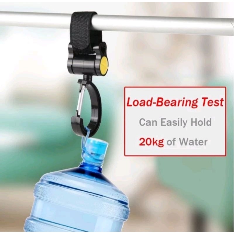 Gantungan Hanger Pengail Baby Stroller Kain Pengaman besi