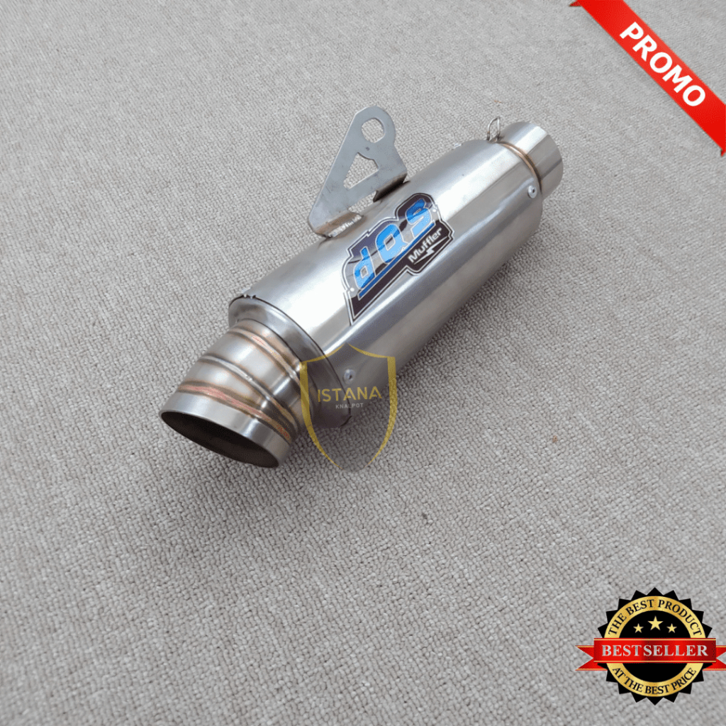 Silincer Knalpot Dos Muffler Type Kompetisi inlet 50 mm