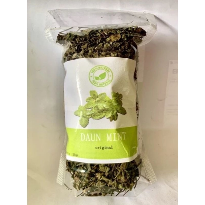 

Daun mint kering Papermint kering 200 gram