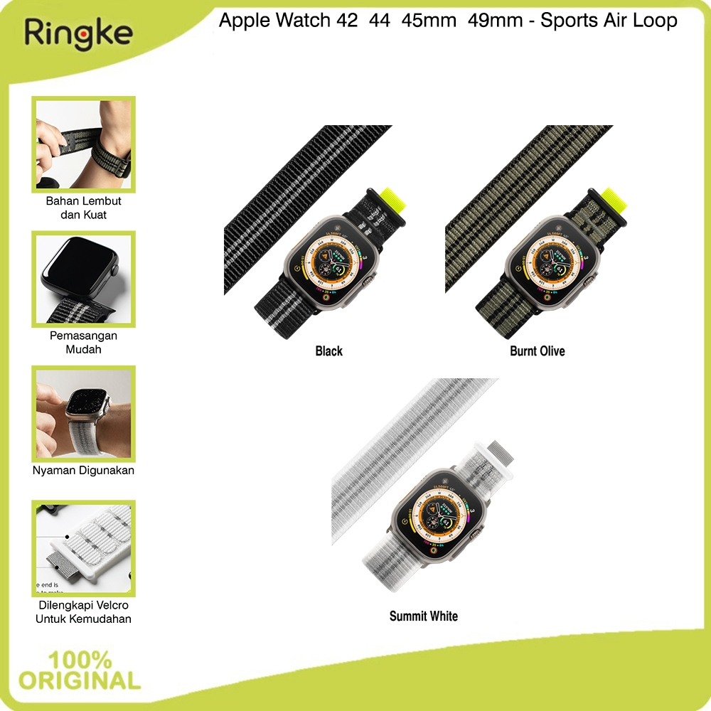 Ringke Apple Watch Sports Watch Strap Air Loop Tali Jam Tangan