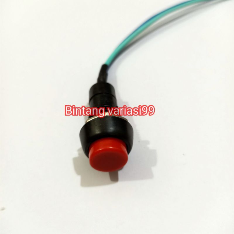Saklar On Off Lampu Bulat - Saklar Tombol Bulat - Switch On Off Lampu Bulat