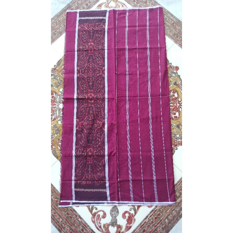 KAIN KAMEN BALI LEMBARAN | ENDEK BALI | KAMEN SESEH MERAH HATI