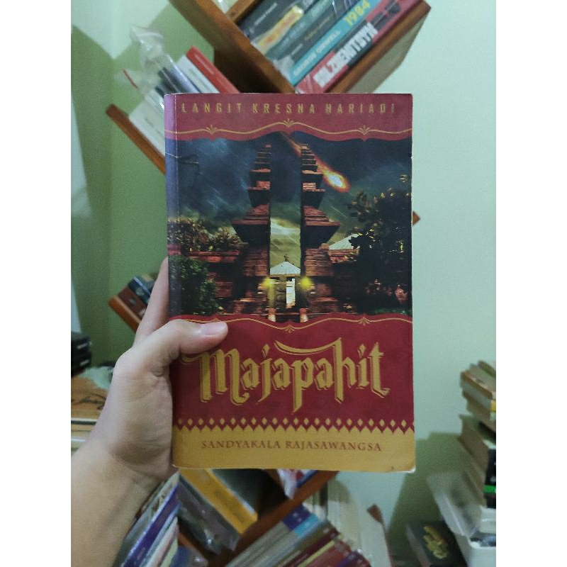 [PRELOVED ORI] Majapahit 1 Sandyakala Rajasawangsa - Langit Kresna Hariadi Buku Bekas