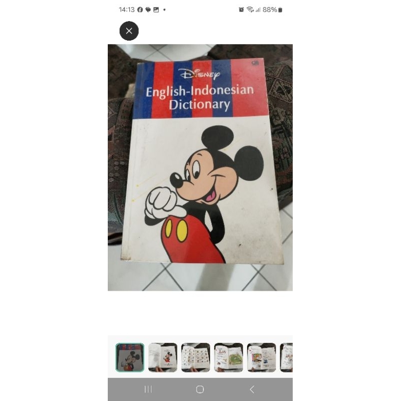 

kamus bergambar disney