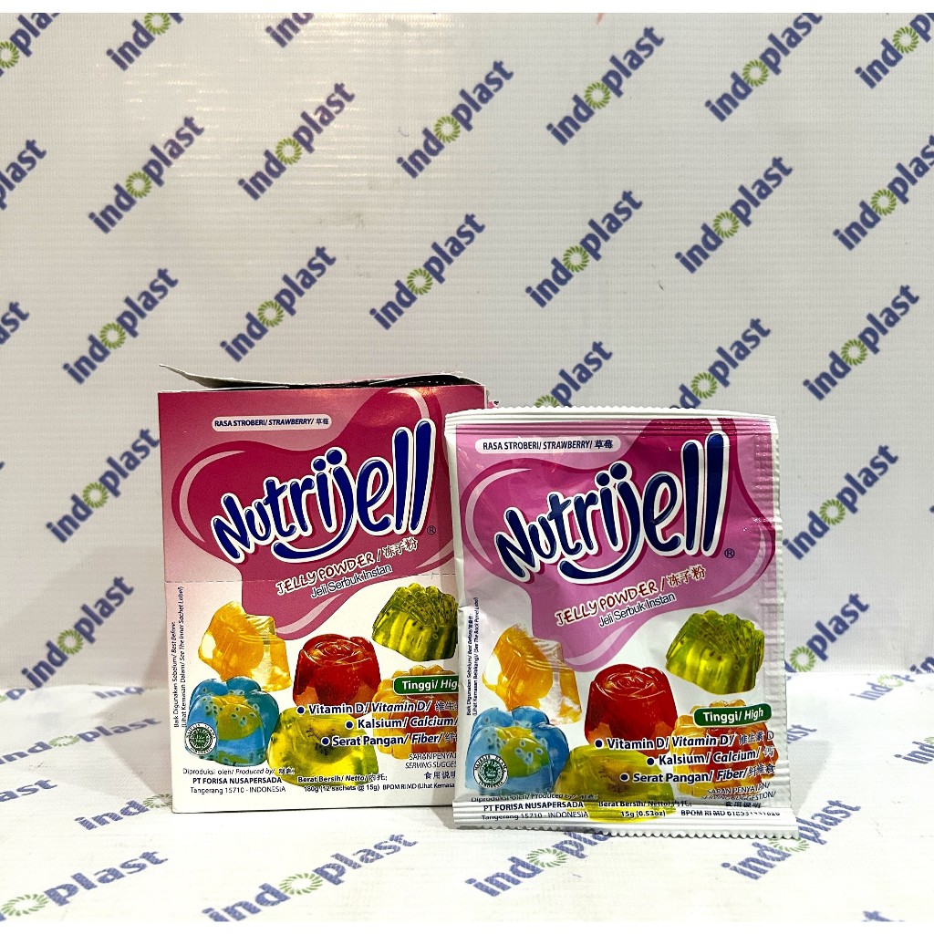 

Nutrijell Ekonomi Rasa Strawberry 15 gr