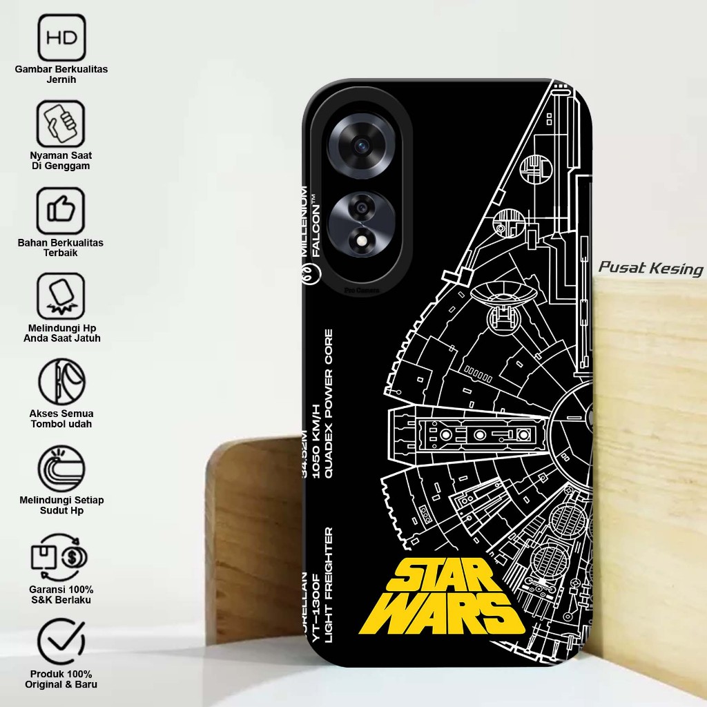 SOFTCASE OPPO A60 Terbaru Motif (STARWARS) Case Oppo A60 New - Case Hp - Casing Hp - Casing Oppo - K