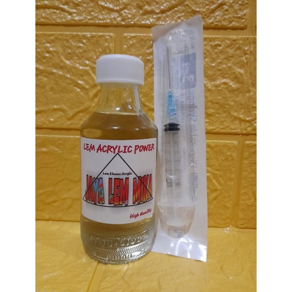 

KODE W7R4 Lem acrylic type high 15ml Lem Akrilik