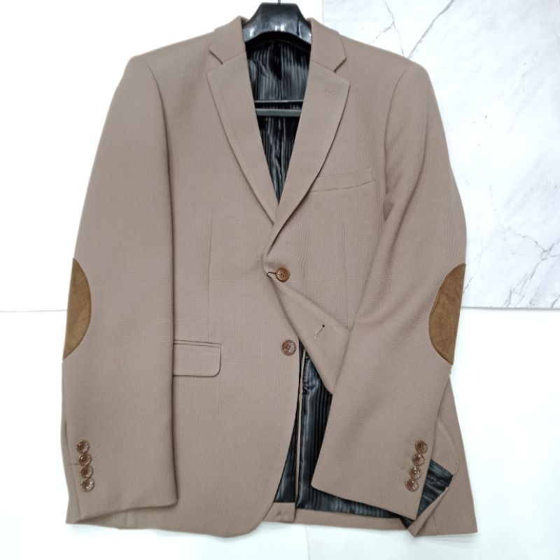 blazer pria casual jas semi formal pria import berkualitas