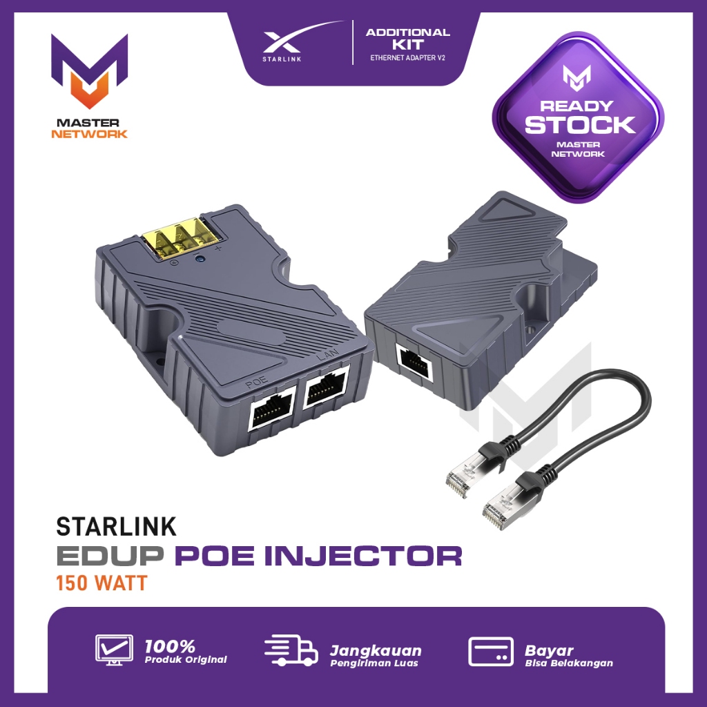 Starlink Ethernet adapter Dishy V2 EDUP