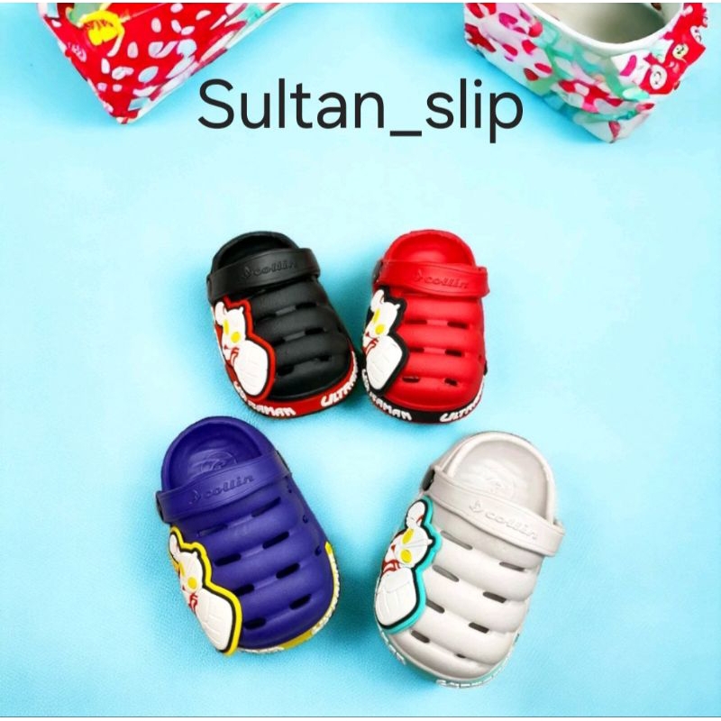 Sendal Collin baim anak cowok Ultramen