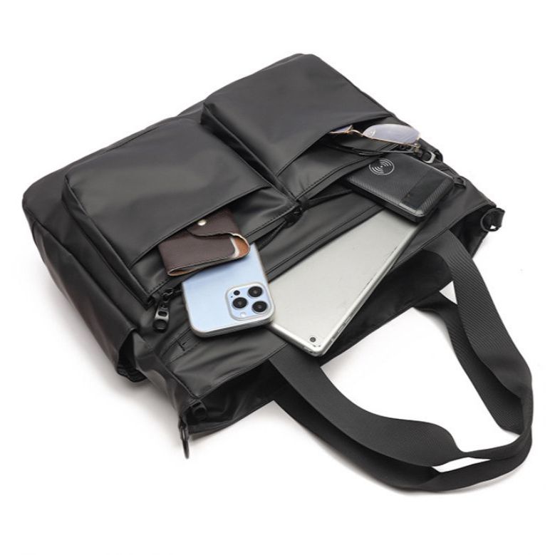 HOT PRODUCT Tas Tote Bag Pria Sling bag Import Tas Selempang Bahu Pria Tas Kerja Selempang Laptop