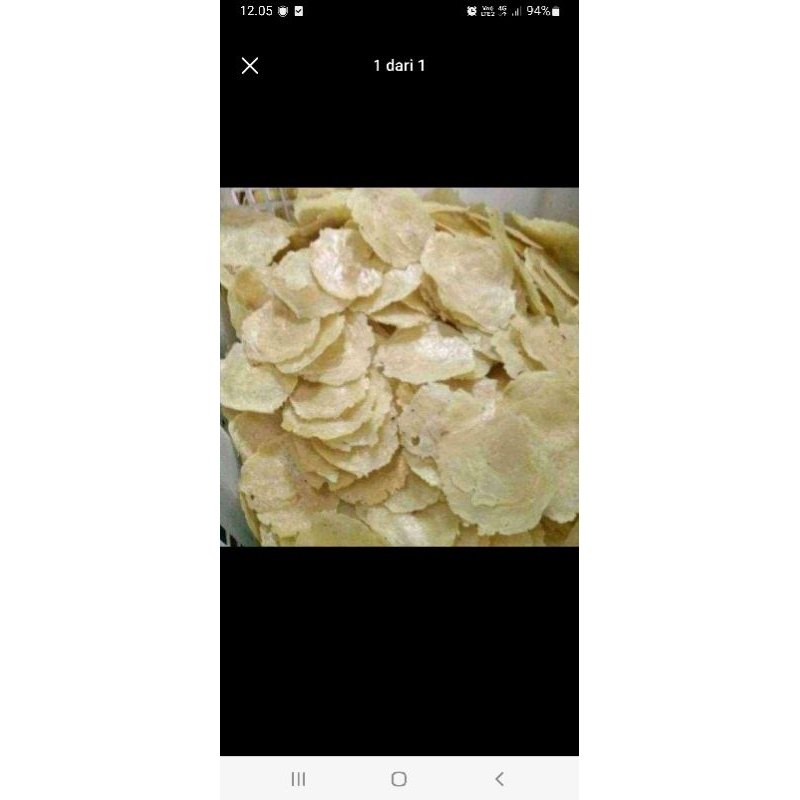 

kerupuk baguak/emping melinjo