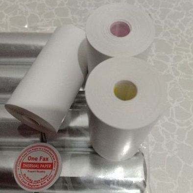 

Terlaris thermal paper roll ukuran 58X3 1pak isi 1pcs cokok untuk semua mesin printer bluetooth 58mm