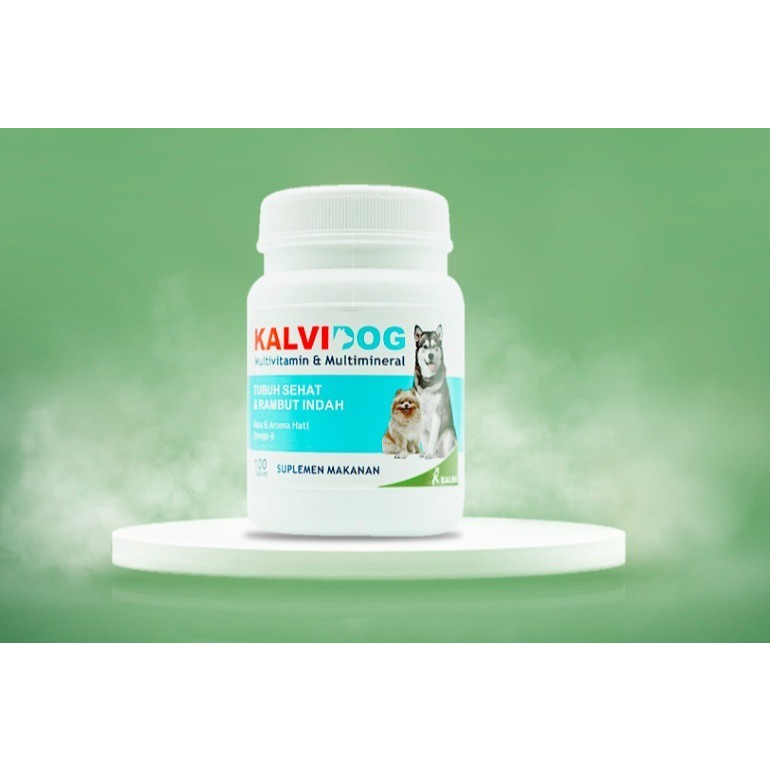 Kalvidog vitamin anjing 100 tablet