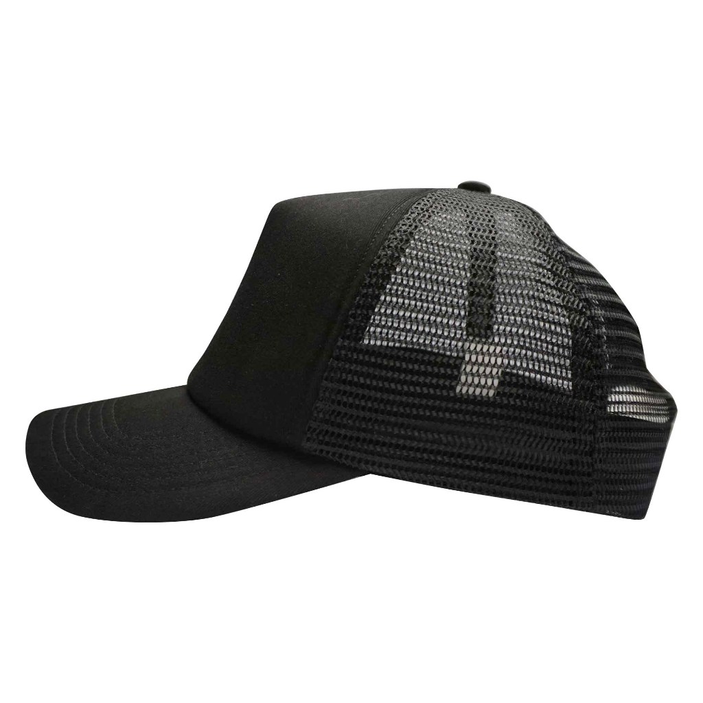 Troy Company Trucker Hat Topi Jaring Hitam Vulpine TC 2611