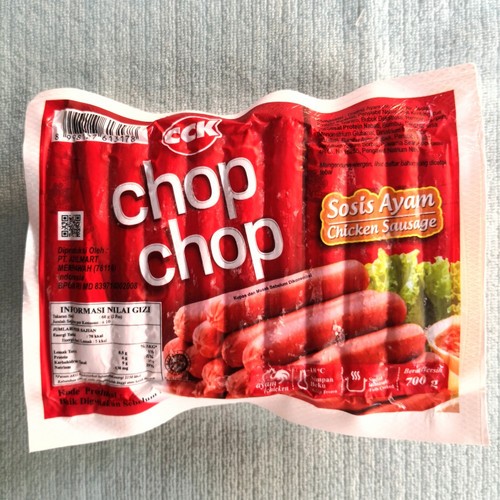 

SOSIS AYAM CHOP CHOP ISI 30 BERAT 700 GRAM