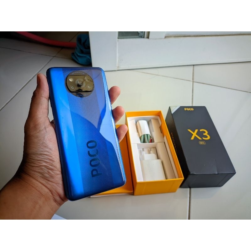 HP Poco X3 NFC 8/128 Fullset Mulus