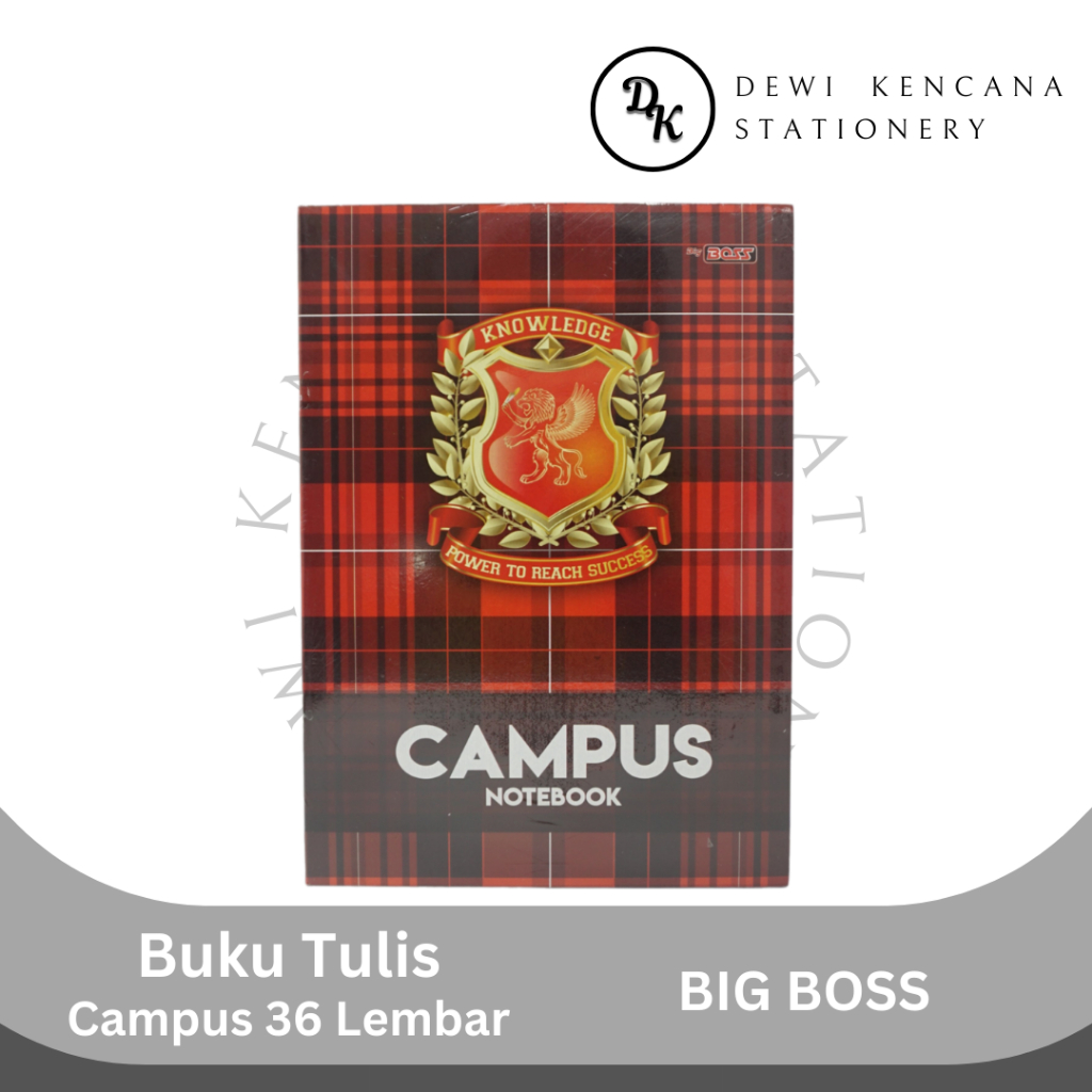 Buku Tulis Campus Boxy 36 Lembar Big Boss 1 Pak isi 10 Buku