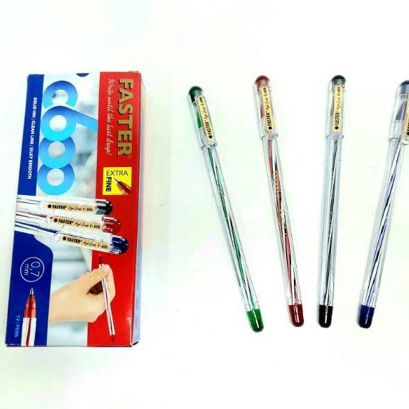 

PROMO Pulpen Faster C6 CX 66 Asli 1 Lusin