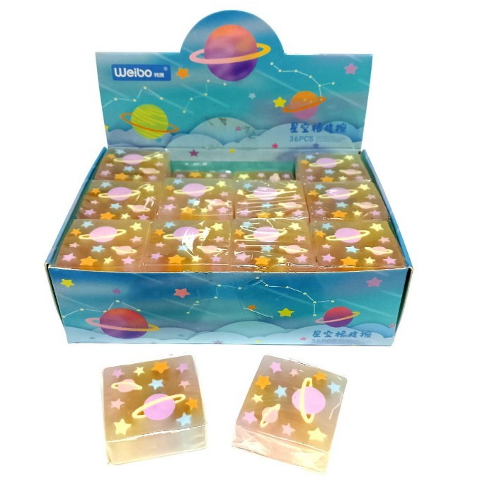 

(1 PCS) FYM WEIBO ERASER TYPE WB-3408 - PENGHAPUS KARAKTER PLANET