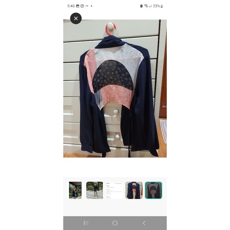 preloved cmyk blazer