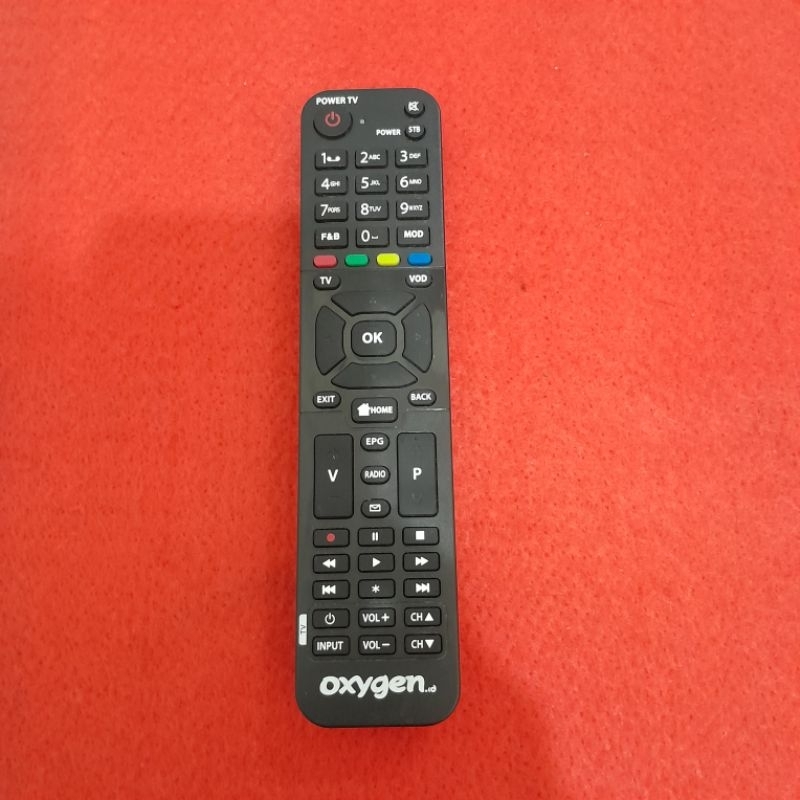 Remote TV STB  OXYGEN Original Asli .