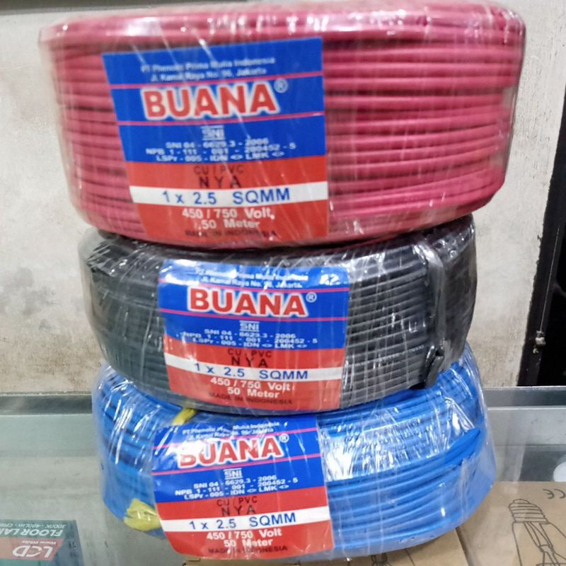 Buana Nya 2,5 50m  SNI LMK