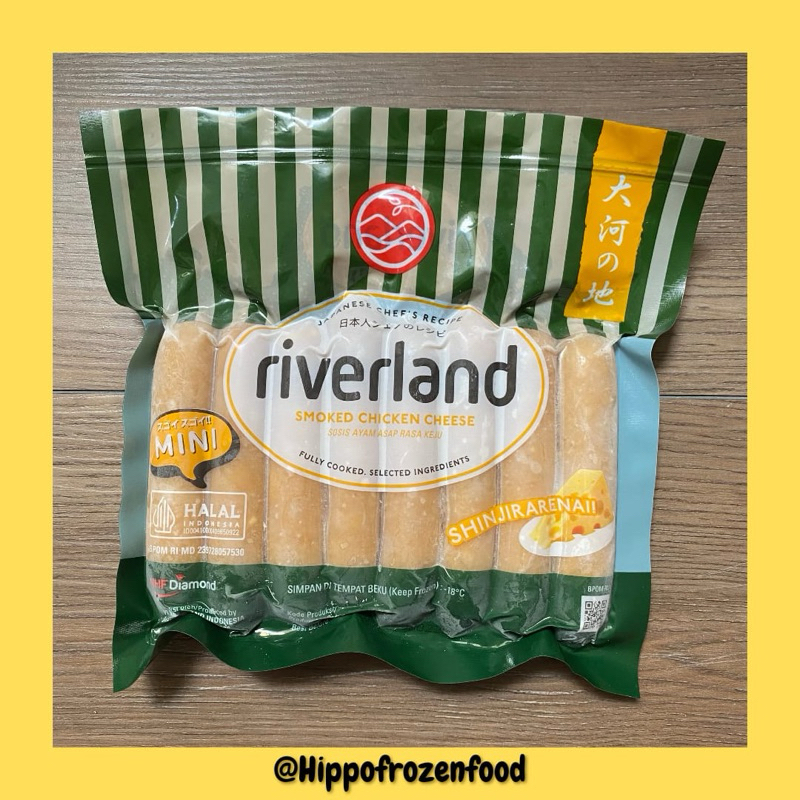 

RIVERLAND Mini Smoked Chicken Cheese Sausage 240 gr