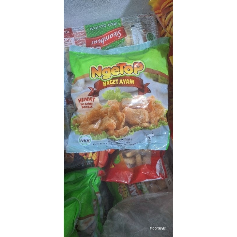 

Nuget ayam ngetop 500gram