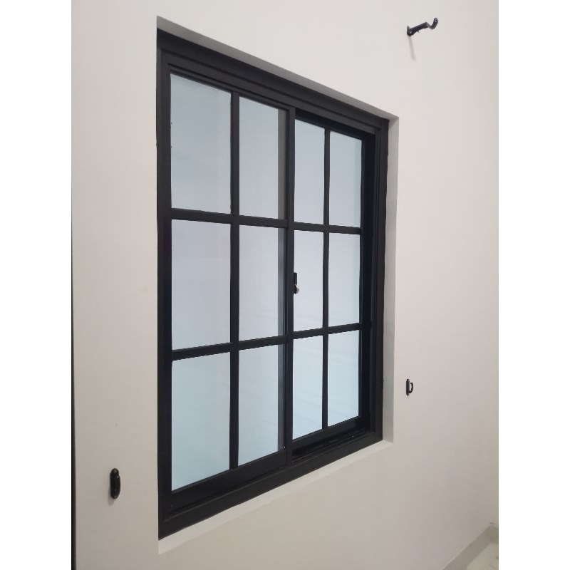 JENDELA SLIDING MOTIF ORNAMEN ukuran custom