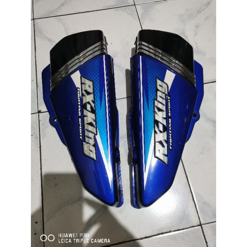 COVER SIDE BOX AKI RX KING 2003 BIRU ORIGINAL BAWAAN UNIT