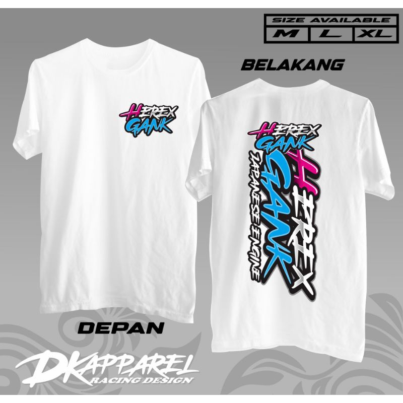KAOS HEREX/KAOS HEREX TERBARU/KAOS HEREX GANK/KAOS HEREX COTTON COMBAD