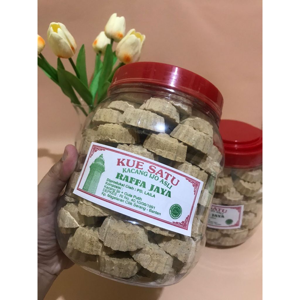 

Kue Satu Kacang Hijau Asli Manis Kemasan 1kg