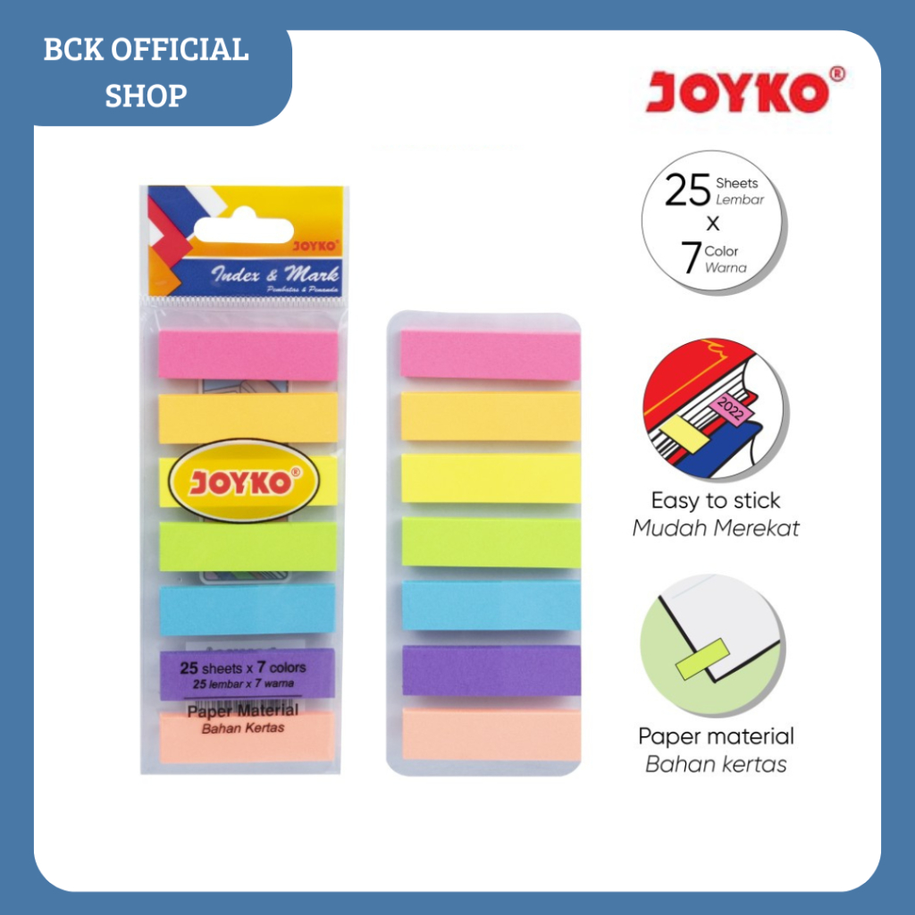 

Index & Mark / Penanda / Pembatas Joyko IM-32 Kertas (SET)