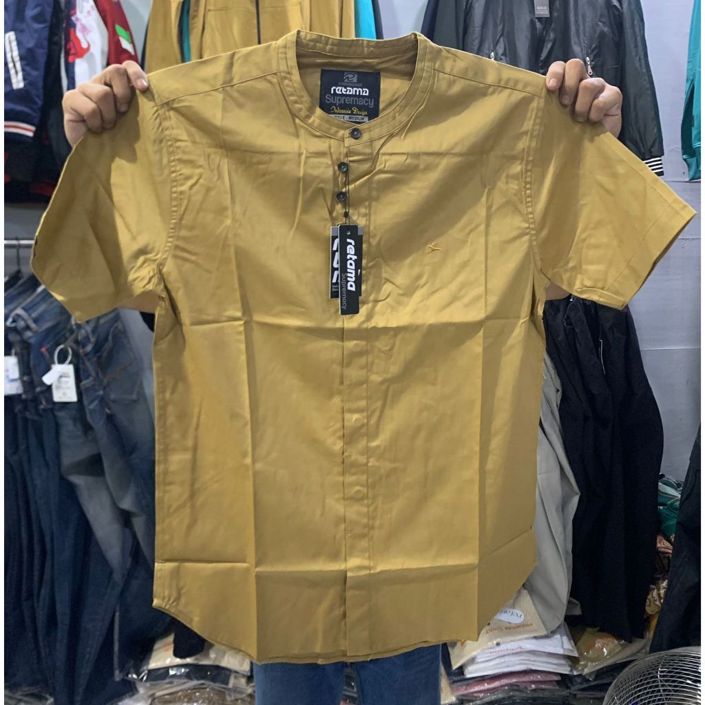 KOKO RETAMA LENGAN PENDEK FULL KANCING PREMIUM