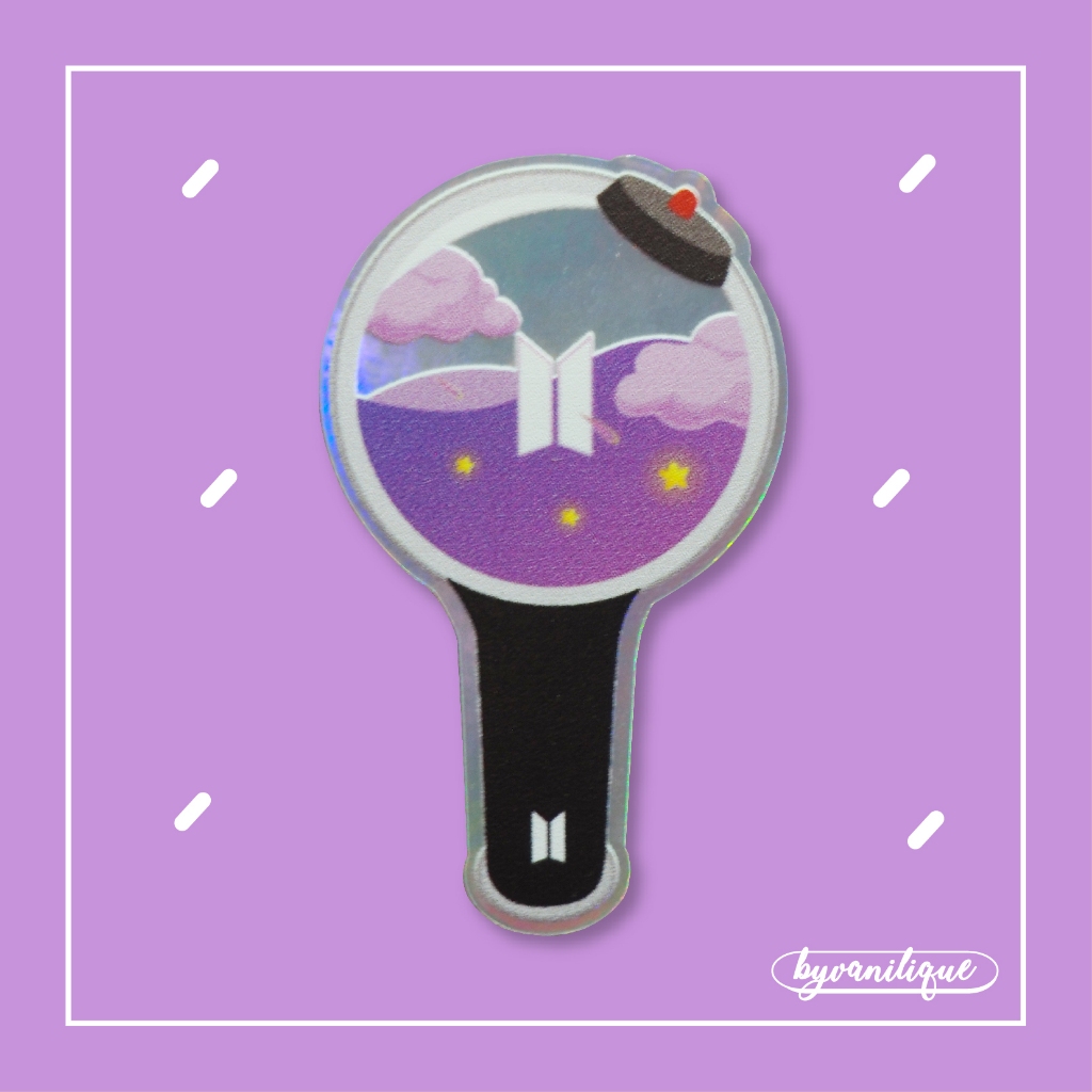 STICKER BTS HOLO Army Bomb