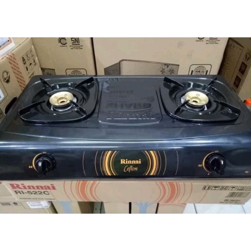 kompor gas Rinnai 522C / kompor gas Rinnai 2Tungku