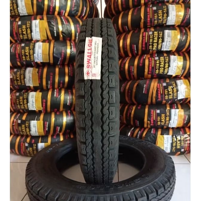 Ban Luar Roda-3 SWALLOW 400-12 (depan) untuk Motor Angkutan Gerobak Roda-3