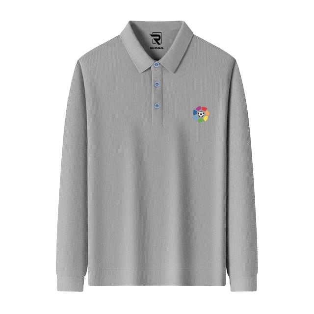Rizgo - T-Shirt Kaos Polo Kerah Lengan Panjang Ball Competisi Terkeren Pria Dan Wanita Shirt Quality