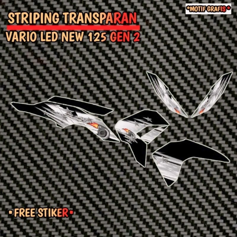 striping transparan VARIO LED NEW 125 GEN2