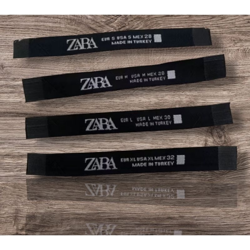 

WOVEN RAJUT ZARA PREMIUM / TAG ZARA (300 pcs)