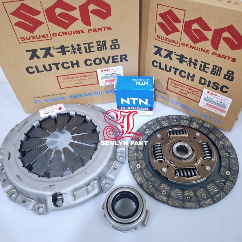 KOPLING SET KOMPLT SUZUKI AERIO AERIO {KAMPAS ,MATAHARI,DEKAHAR} BARU ORI GARANSI