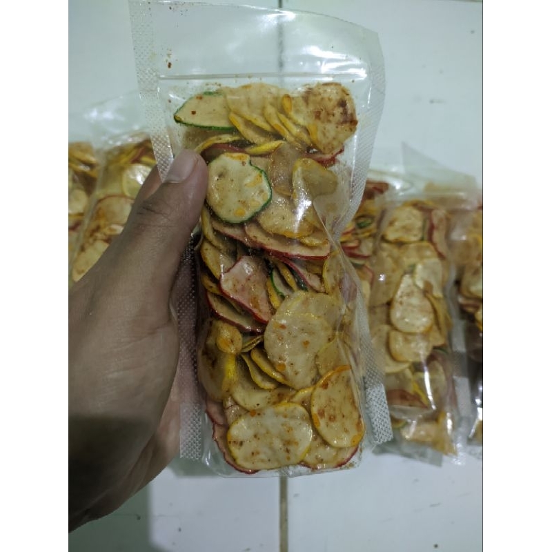 

kerupuk seblak bantet