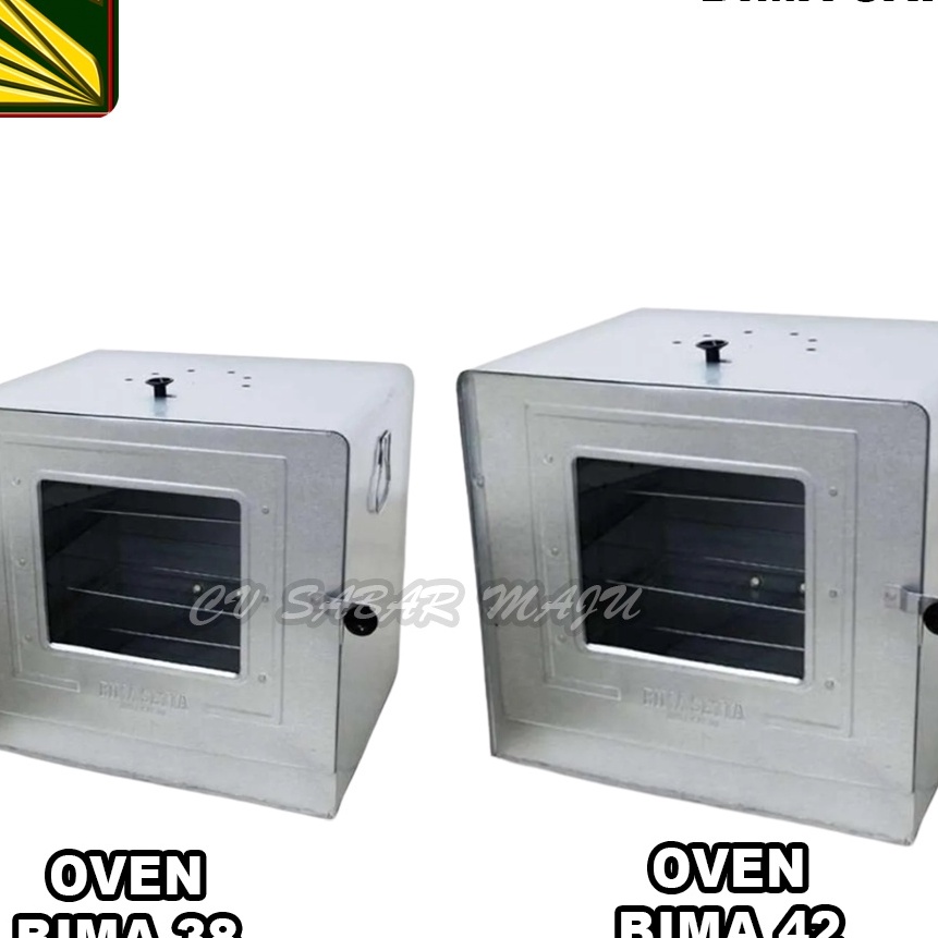 Eksklusif Oven manual 3 susun bima sakti 38cm  42cm