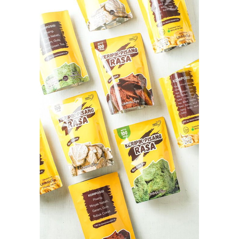 

Bundling 5 Keripik Pisang + 1 Free Bebas Pilih Rasa